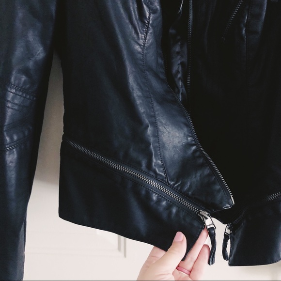 Faux Leather Jacket - Picture 12 of 14